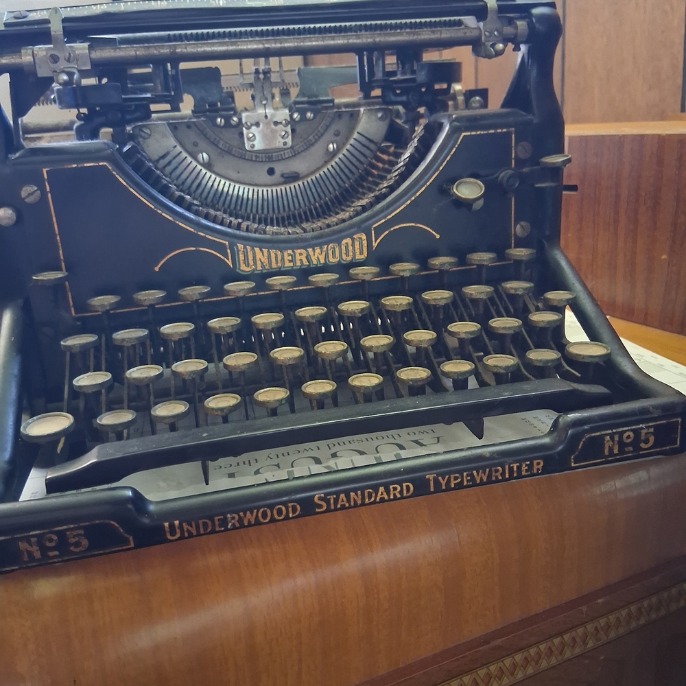 Black Typewriter for Home Office
